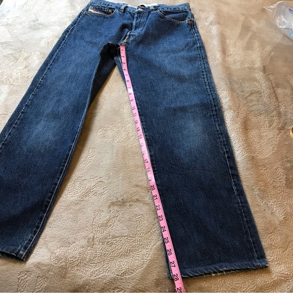 Diesel Industry blue cotton straight jeans 32 x 28 - Picture 4 of 7
